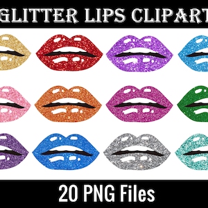 Glitter Lips Clipart, Lips PNG Clip Art, Lips Silhouette, Lips Silhouette, Lipstick Stain, Lips Mark Clip Art, Sparkle Shimmer Shine
