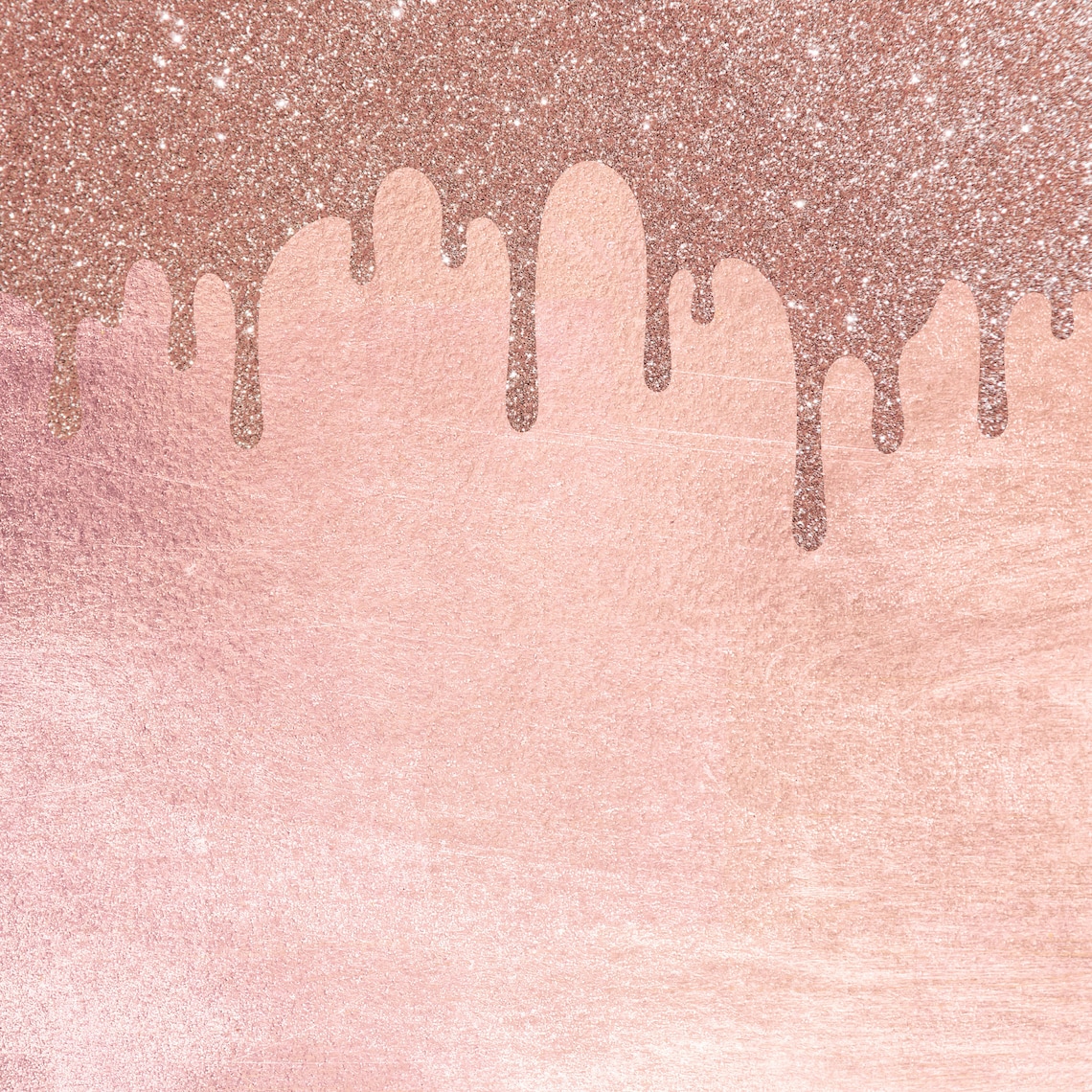 Rose Gold Dripping Glitter Rose gold glitter drips like Etsy