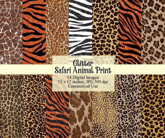 Glitter Safari Animal Print Digital Paper Printable - Etsy Australia Glitter Safari Animal Print Digital Paper Printable - Etsy Australia
