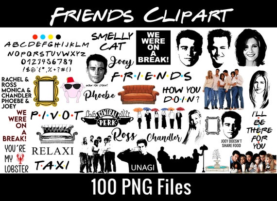 Free Free 119 Svg Silhouette Friends Tv Show Clipart SVG PNG EPS DXF File