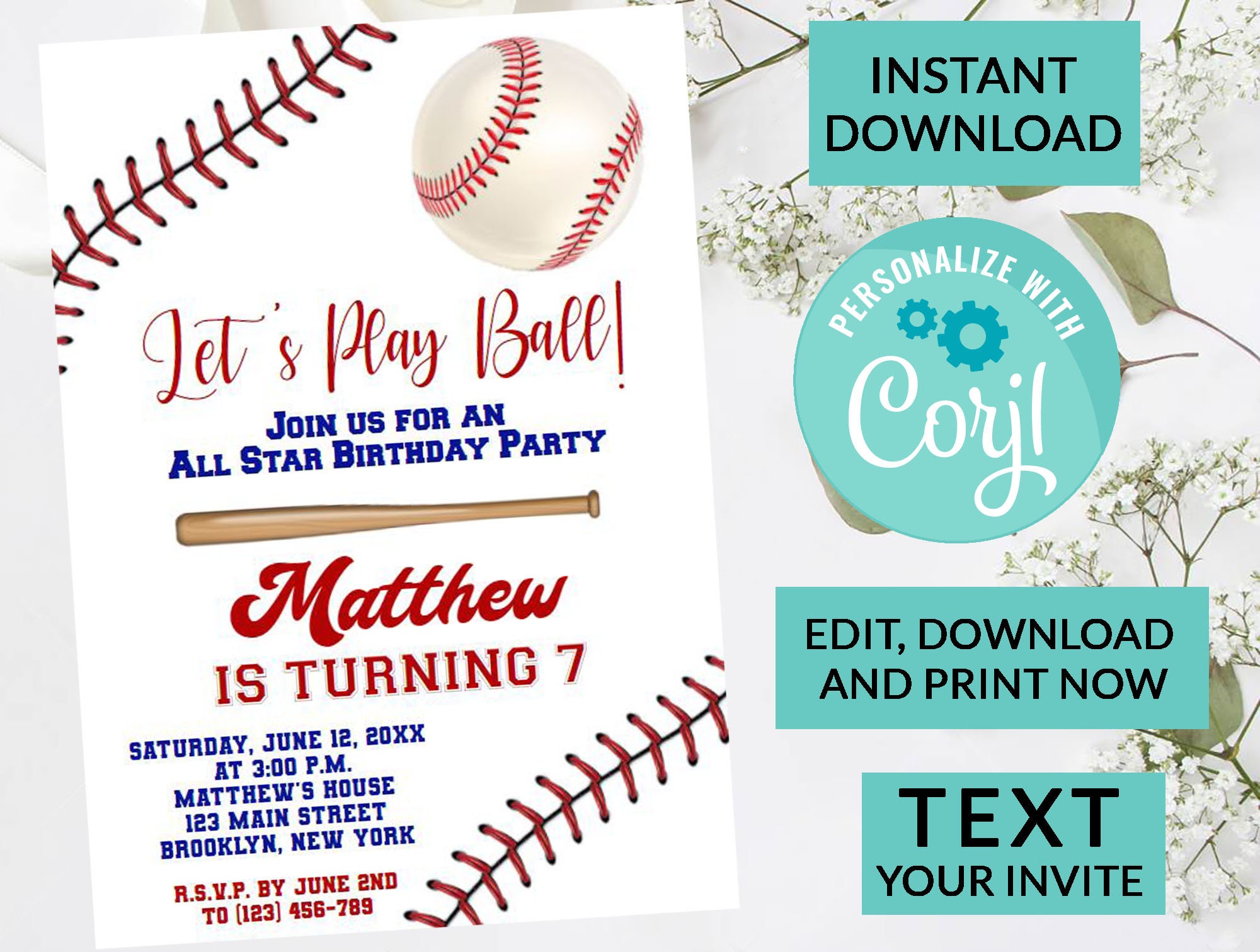 baseball-birthday-invitation-editable-baseball-team-party-boy-sports-birthday-invitation-printable-instant-access-edit-now-text-invite-etsy for Baseball Party Invitations Free Printable Baseball Birthday Invitation, Editable Baseball Team Party, Boy Sports Birthday Invitation, Printable Instant Access EDIT NOW, Text Invite - Etsy for Baseball Party Invitations Free Printable