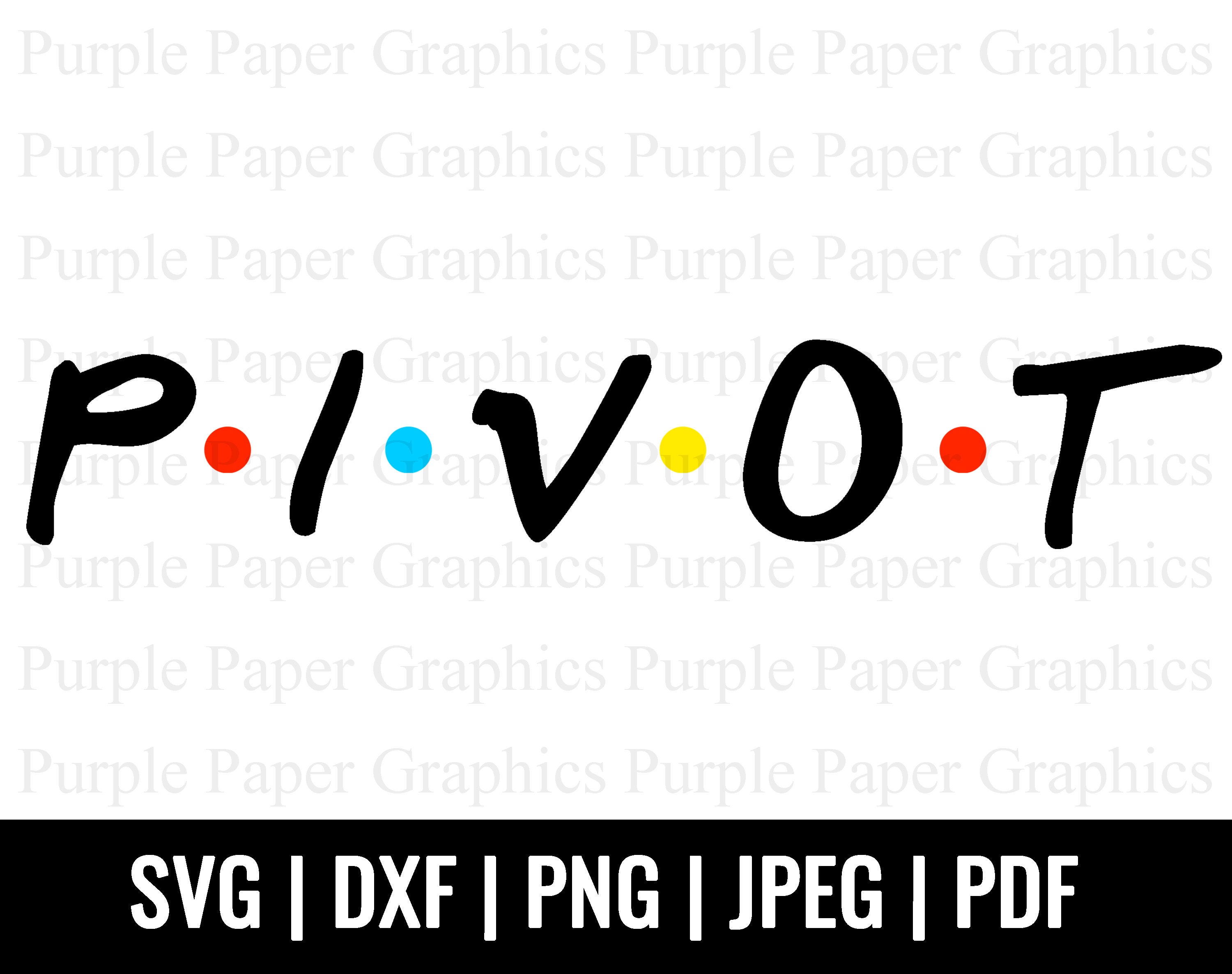 Download Friends SVG Logo Friends Pivot Letters Clip Art Cut File ...