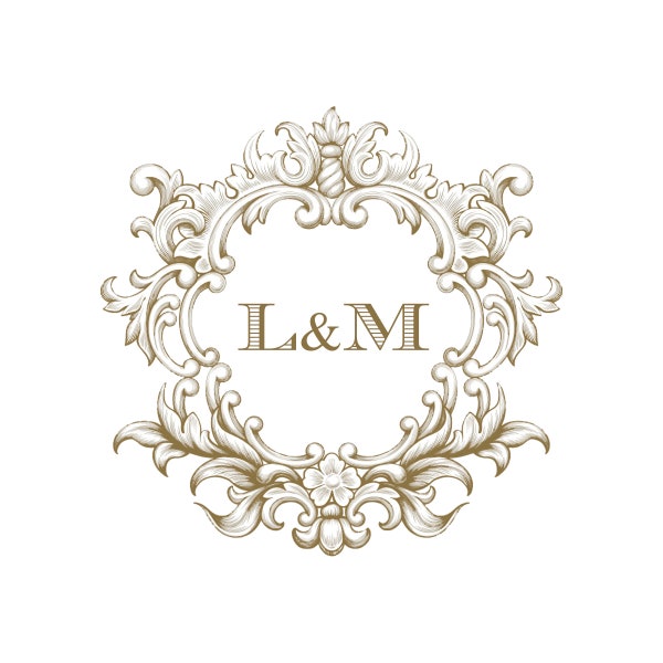 Classic Elegant Digital Wedding Monogram, Wedding Logo, Custom Wedding Monogram, GOBO Lighting, Wedding Invitations, Wedding Initials #156