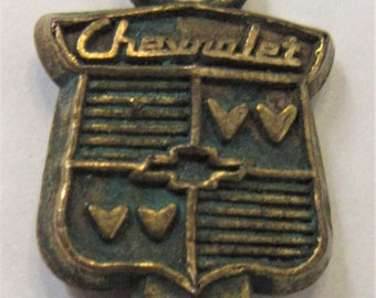 CHEVROLET CAR Key Chevy copper plated charm gumball machine Cracker Jack