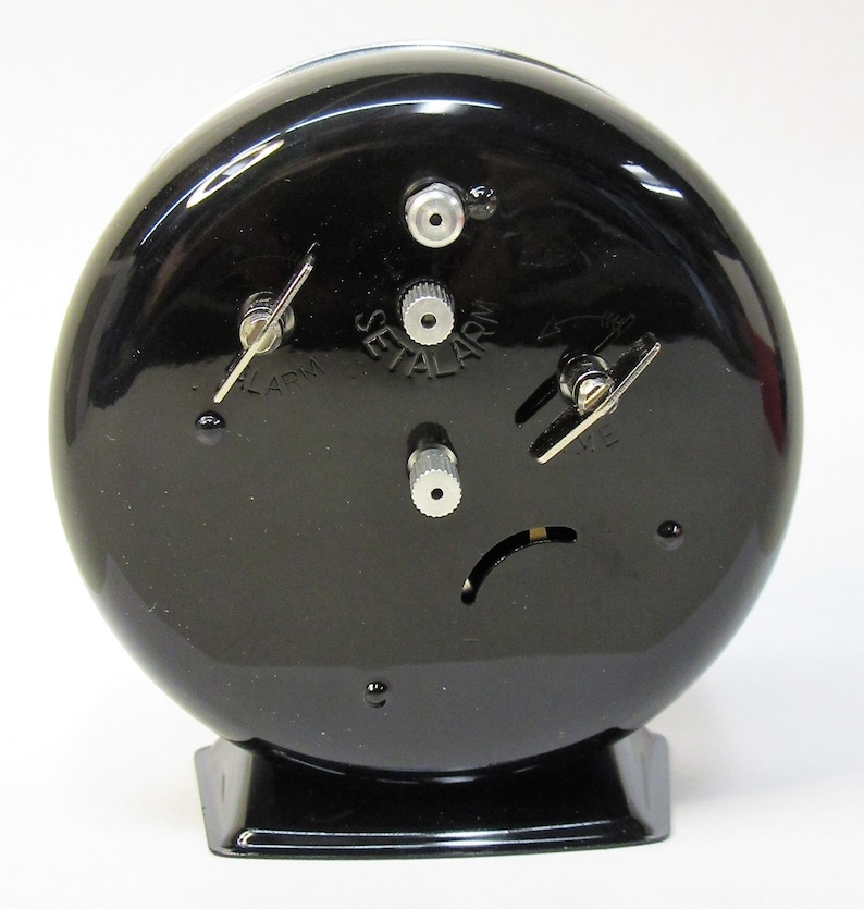 FELIX THE CAT Windup Animated Alarm Clock Old Store Stock Mint in Box