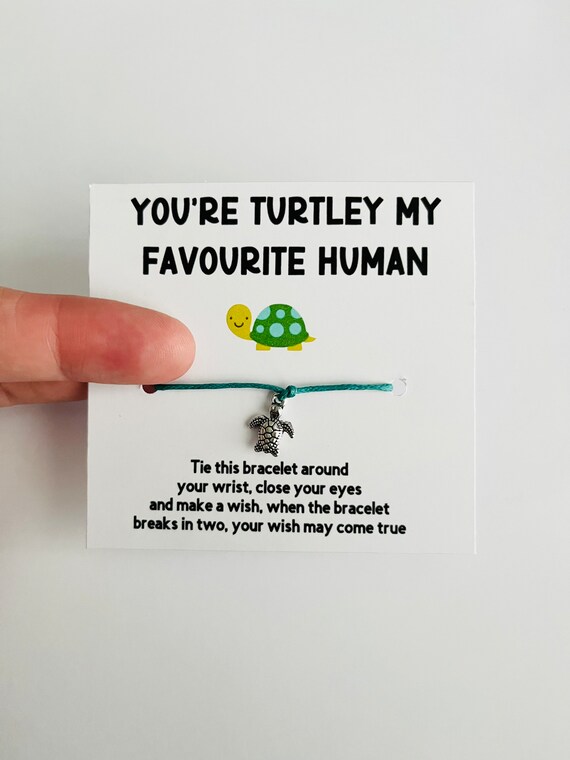 Turtle Wish Bracelet Turtle Theme Turtles Turtle Charm Bracelet