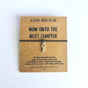 Key Wish Bracelet | New Chapter Gift | Friendship Bracelet
