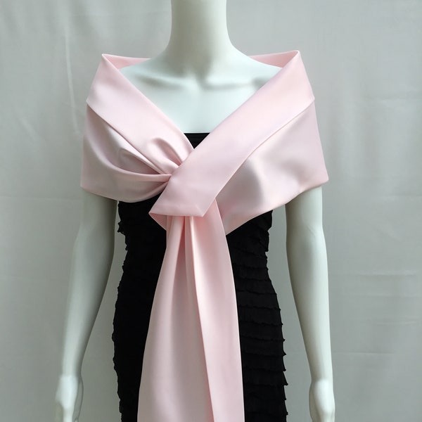 matching shawl for pink dress