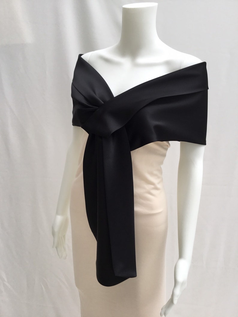 shawl wrap black