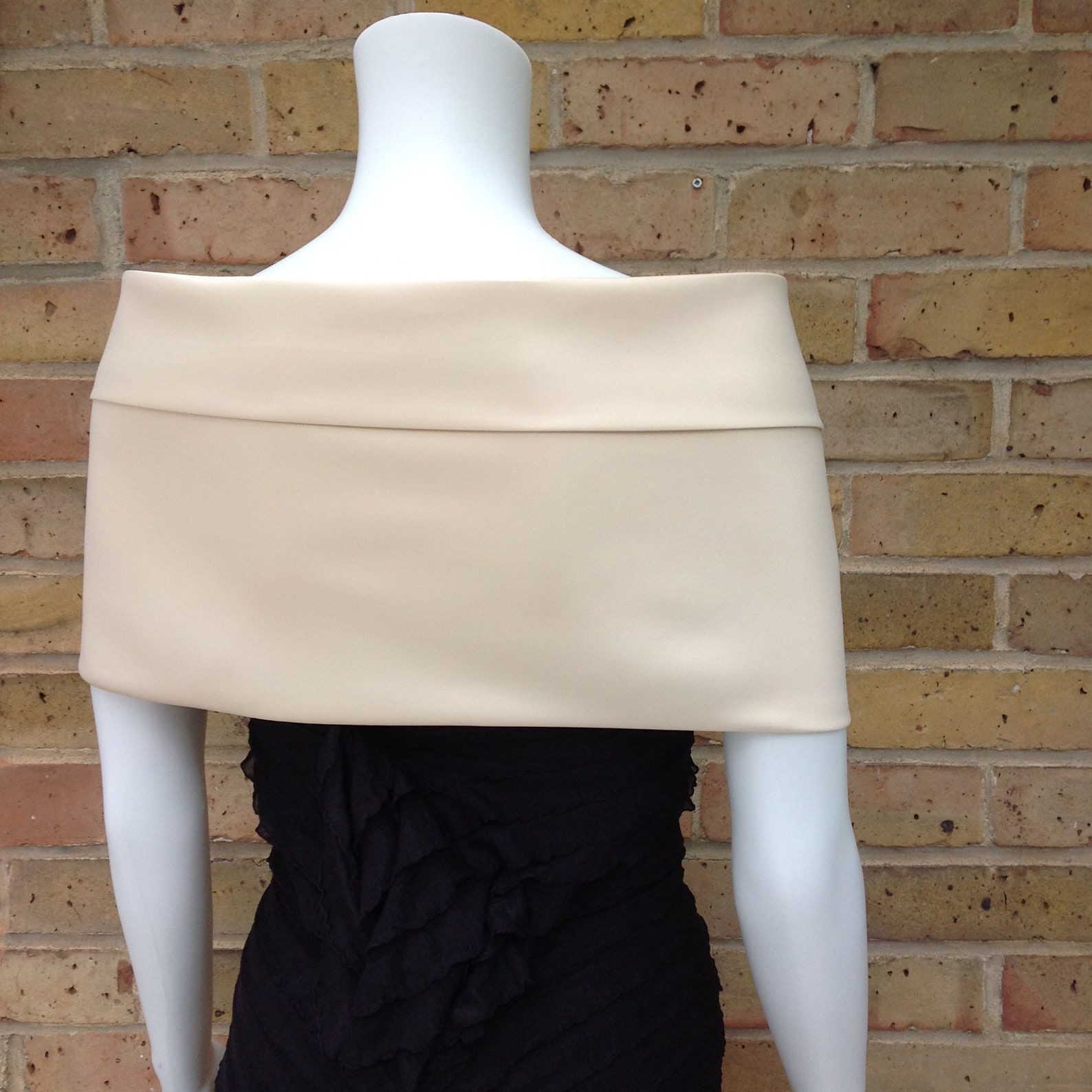 champagne gold shawl