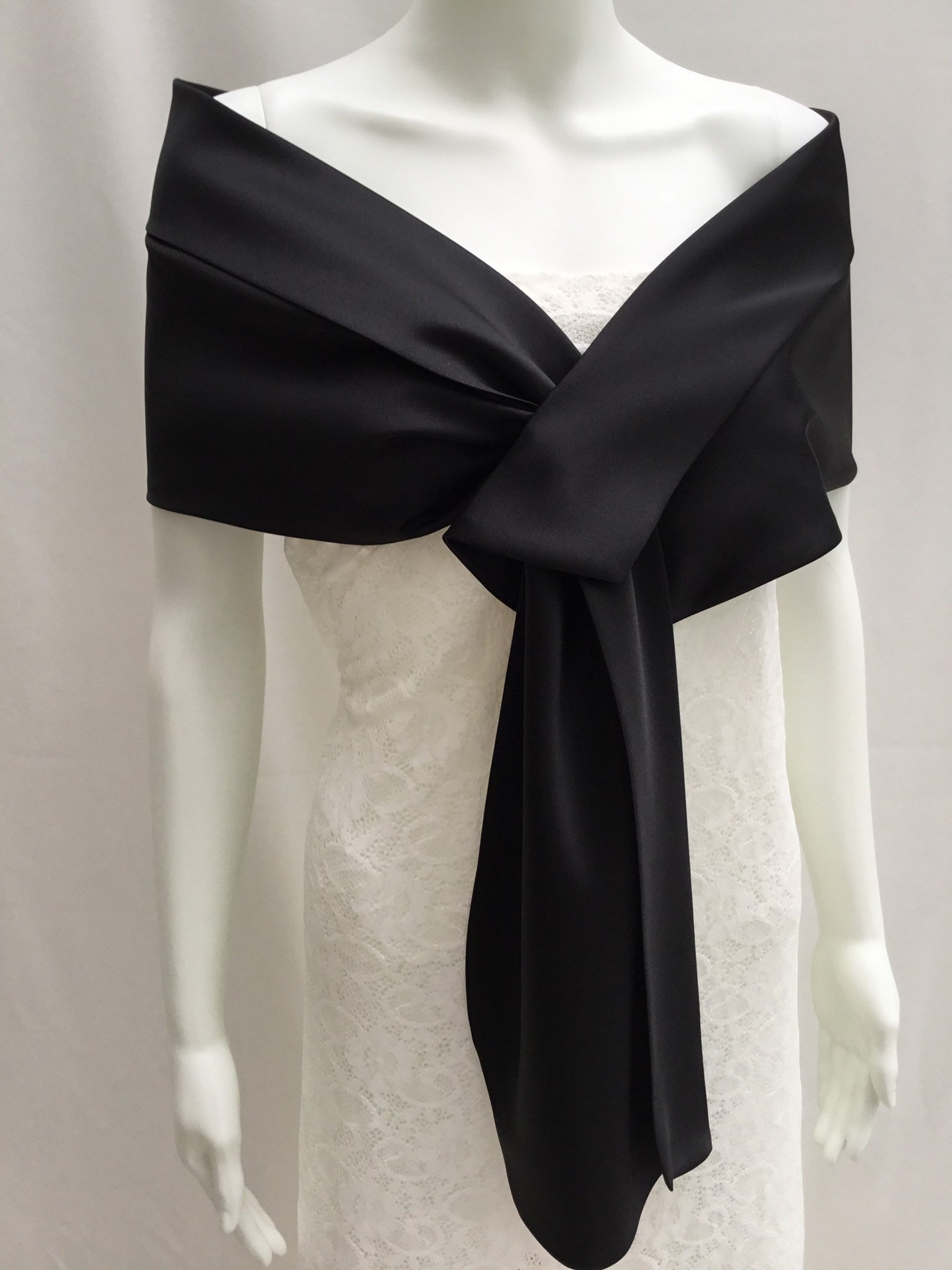 shawl wrap black