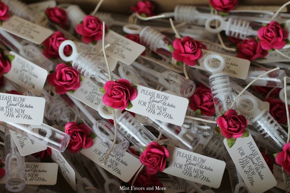 wedding bubbles