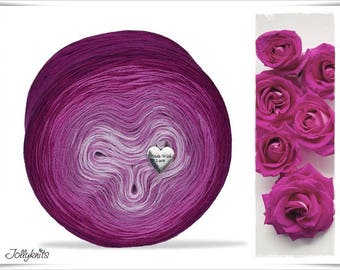 Gradient Yarn 1/'000m Merino Blooming