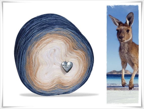 Gradient Yarn Merino Wachiwi 750m