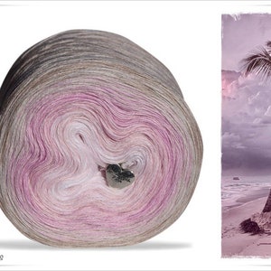 Gradient Yarn 1/'000m Merino Blooming