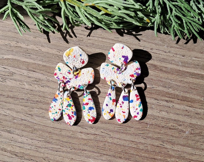 Confetti Cake Dangle