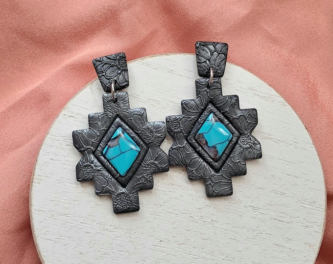 Faux Turquoise: Aztec Diamond