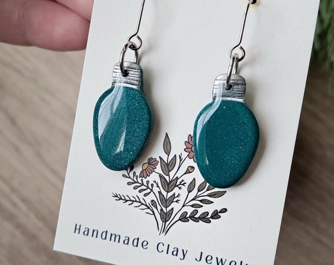 Light Bulbs: Green Sparkle