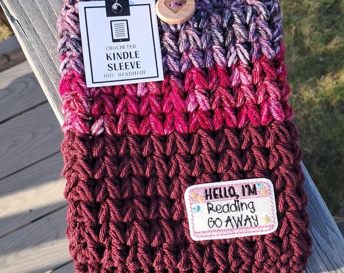 Burgundy Kindle Sleeve