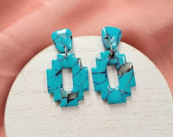 Faux Turquoise: Aztec