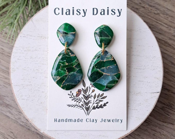 Emerald Green Dangle