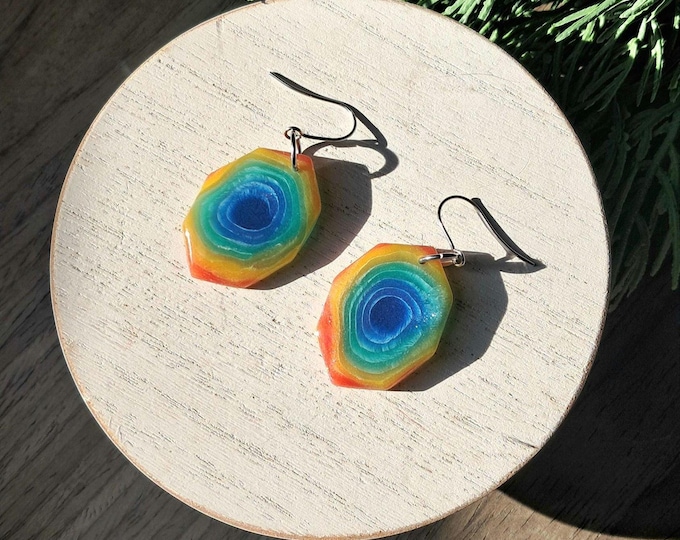 Yellowstone Agate : Geometric Shape