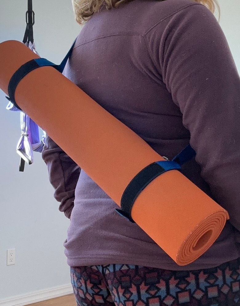 Personalizeable Yoga Mat Carrier Sling Harness Customizable Etsy