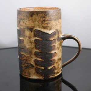 Pretty Studio Pottery Briglin Fern Pattern - Handkastet