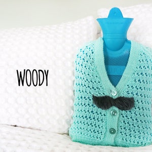Hot Water Bottle Cover by Real Hotties - &#39;Woody&#39;