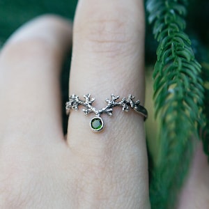 Mermaid engagement Nymph ring Ocean wedding ring Ocean sea goth Coral promise ring Coral reef twig ring Sea witch engagement ring