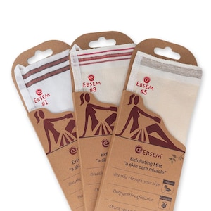Bad Hamam Peeling-Handschuhe Peeling Türkisch Kese Fäustling für Gesicht Körper Fuß Tuch 3 Handschuh Gesundheitspflege Set Hamam Spa Sauna Dusche Mitt