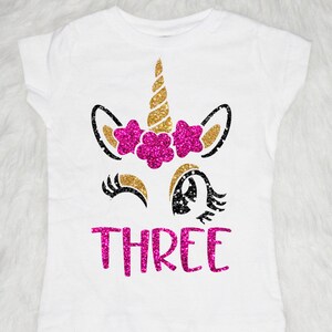 unicorn 3rd birthday outfit