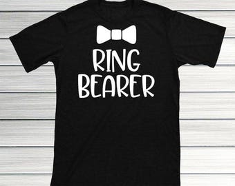 Ring Bearer Shirt, Ring Bearer Gift, Ring Security Shirt, Ring Bearer, Ring Bearer Proposal, Wedding Ring Security, Ring Bearer Name T shirt
