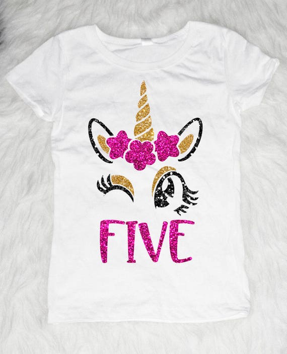 unicorn birthday shirt