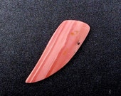 Australian Pink Opal- Hand Cut Freeform Designer Cabochon