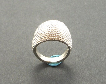 Sterling Silver Lost Wax Casting Ring
