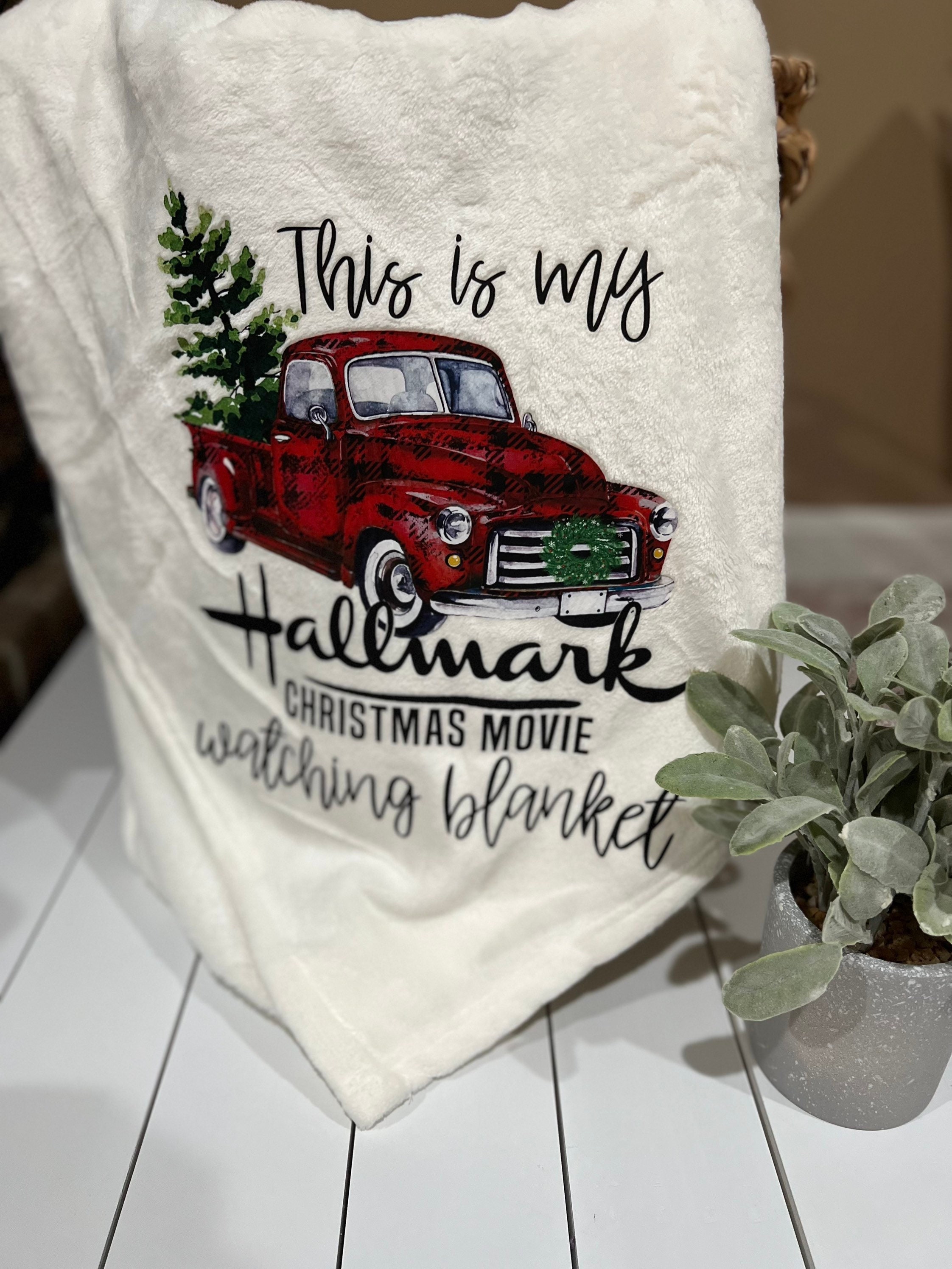 Hallmark red truck blanket hot sale