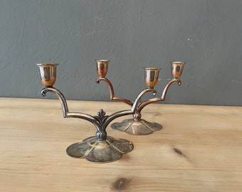 candelabros vintage