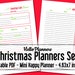 Christmas Printable Planners Mini Happy Planner Holiday Planner ...