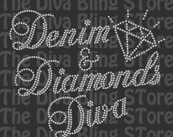 Denim And Diamonds Over 70 Customizable Or Handmade Options Etsy