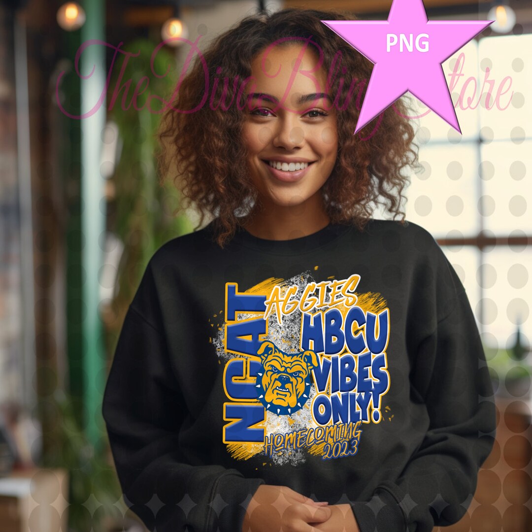 2023 HBCU NCAT PNG Etsy