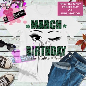 Entire March Month - PNG File