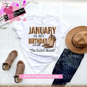 My Birthday Month January