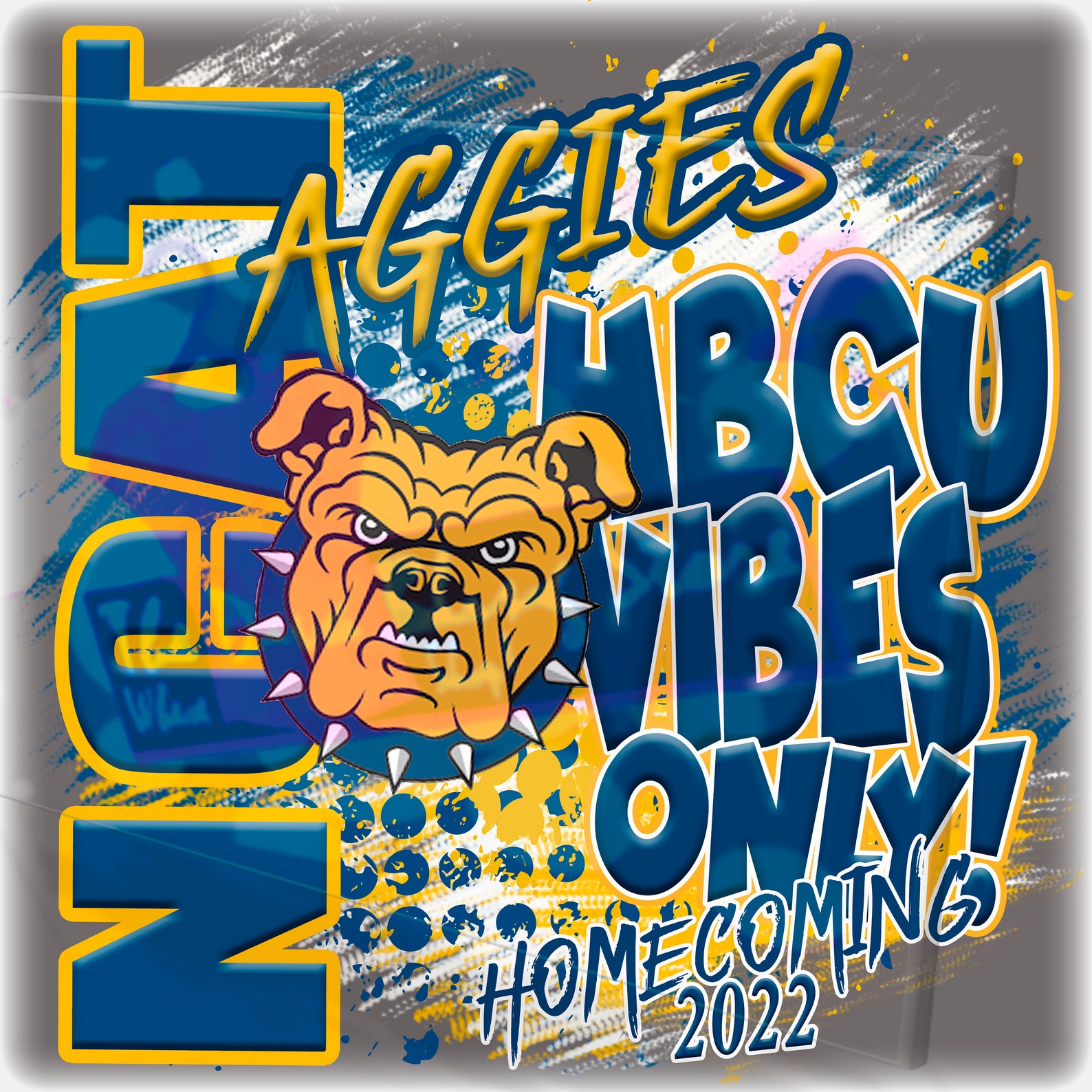 HBCU NCAT PNG Etsy