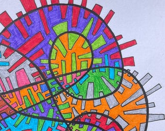 Dibujo original a tinta