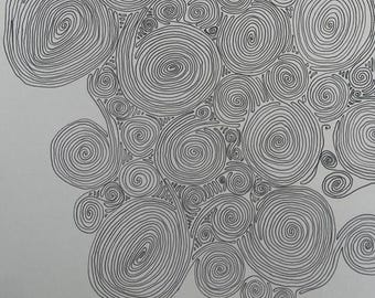 Dibujo original a tinta