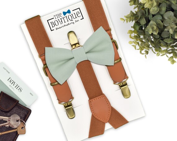 sage green ring bearer outfit