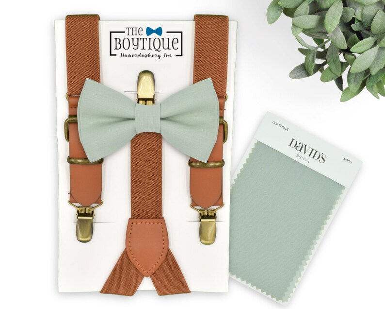 sage green ring bearer outfit