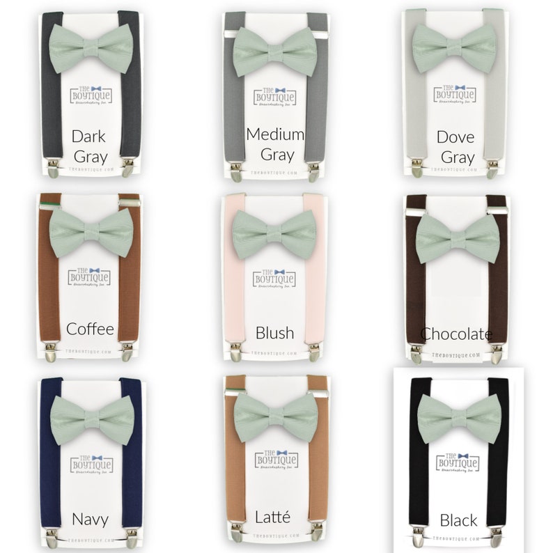 sage green ring bearer outfit