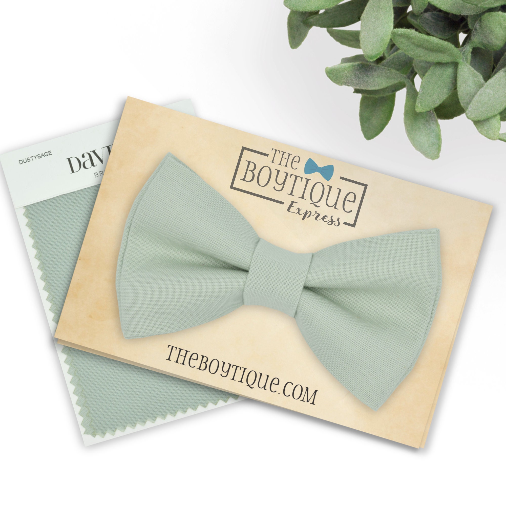 Dusty Sage Bow Tie Wedding Bowties Ring 